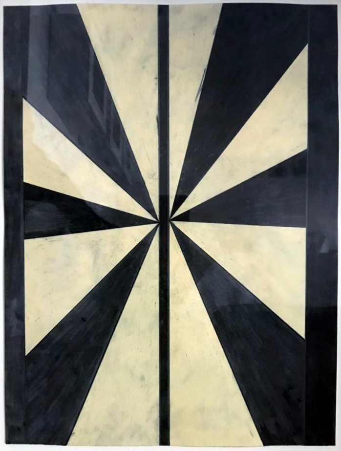 Mark-Grotjahn-Untitled-Black-and-Cream-Butterfly-nicole-fuller-art-advisory