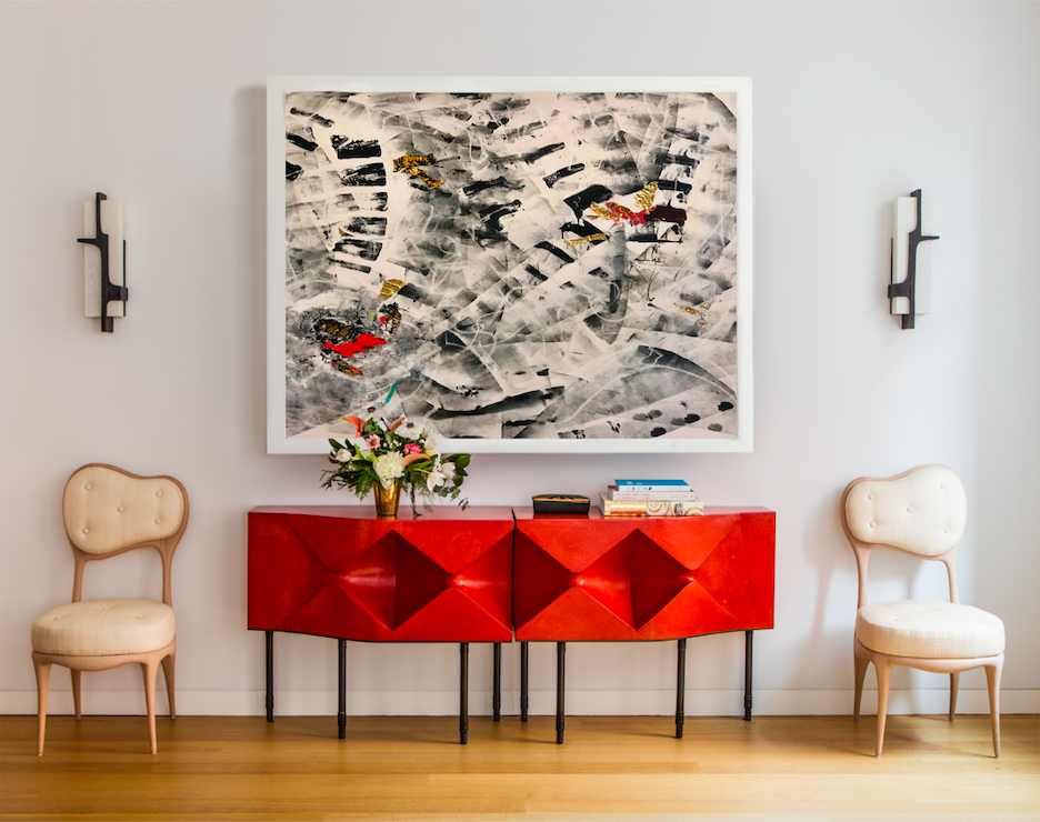 nicole-fuller-interior-design-red-console